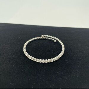 Swarovski Silver Bangle Bracelet